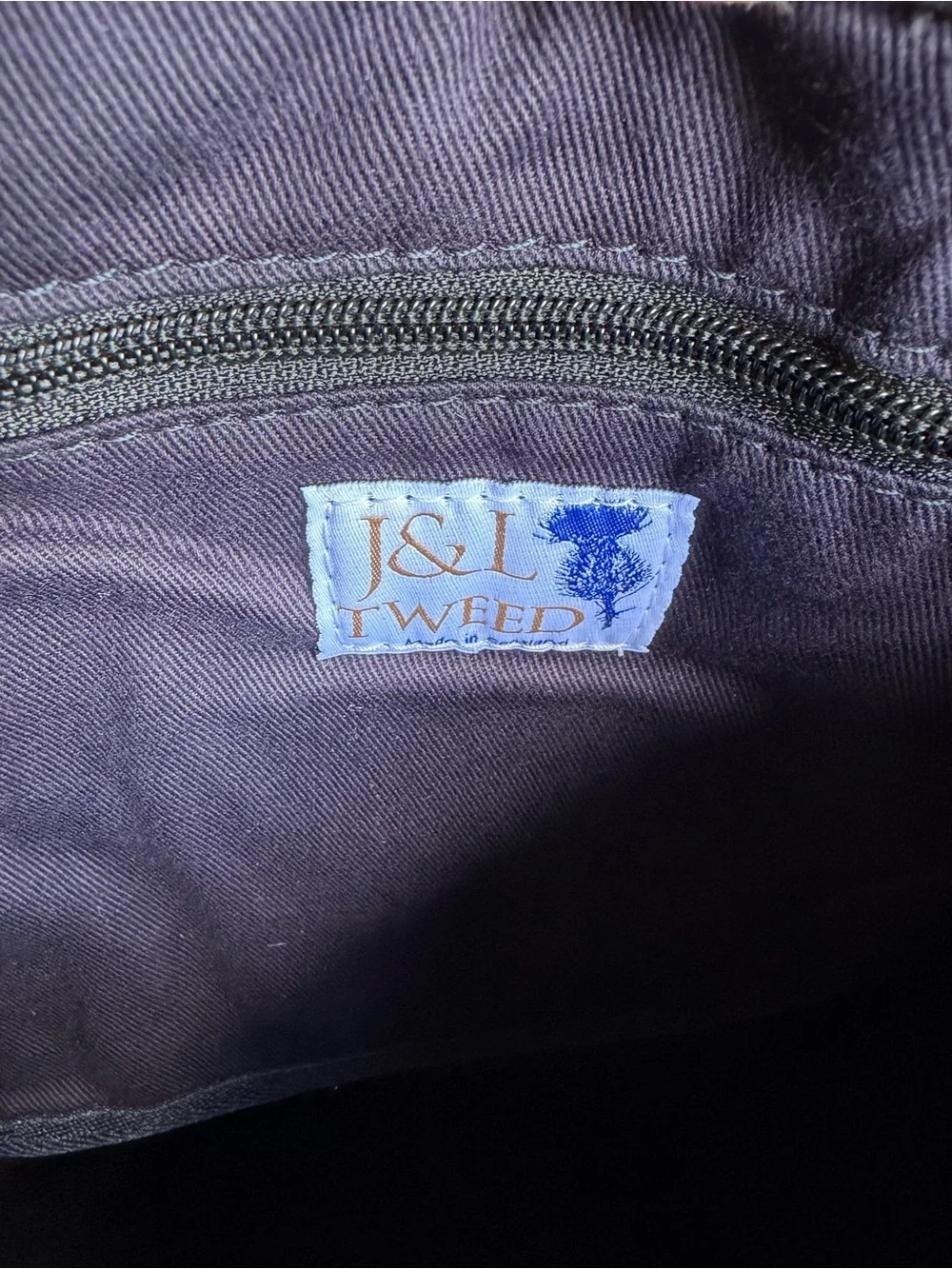 J&L Tweed classic blue